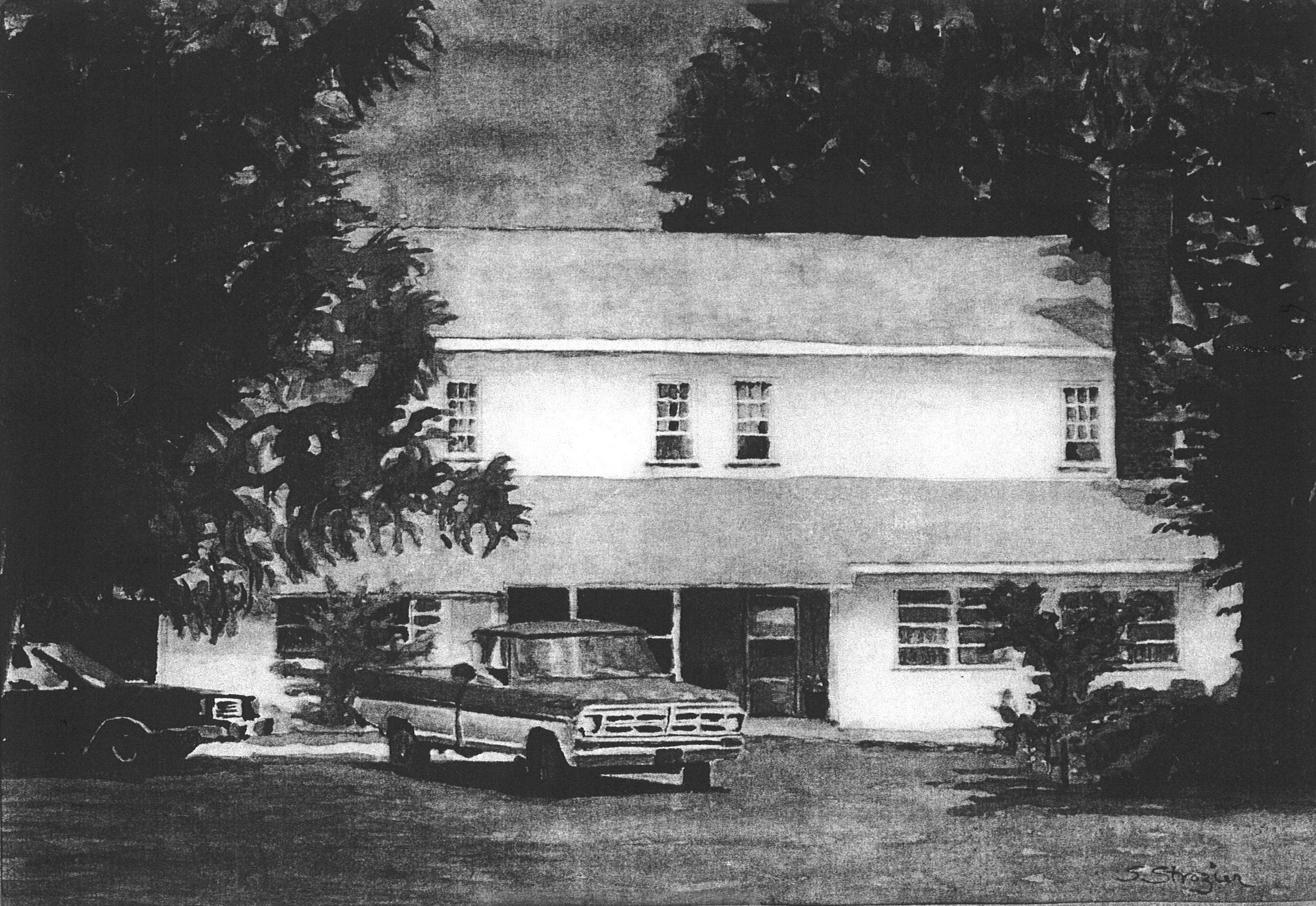 Old House Drawing