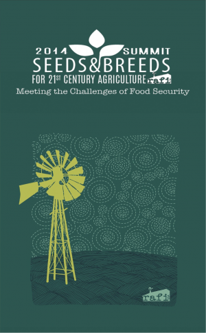 Front Cover of Proceedings of 2014 Summit on Seeds and Breeds