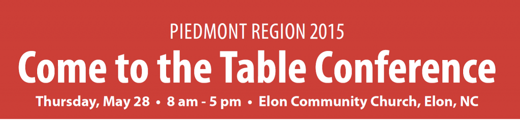 Piedmont Region conference graphic