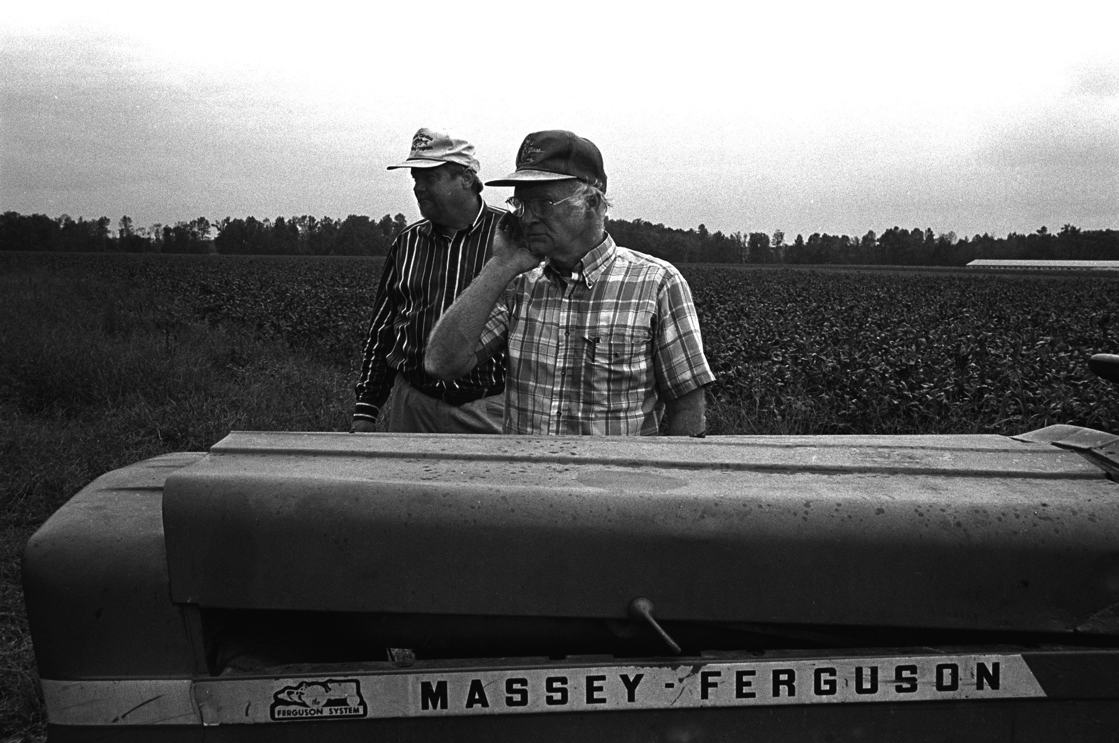RAFI's Lead Farm Advocate Benny Bunting assisted farmers with surveying the damage and cleanup efforts.