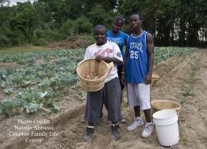 Conetoe Youth on Farm