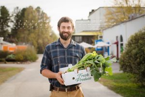 Geoff Seleen, culinary expert at the Piedmont Biofarm