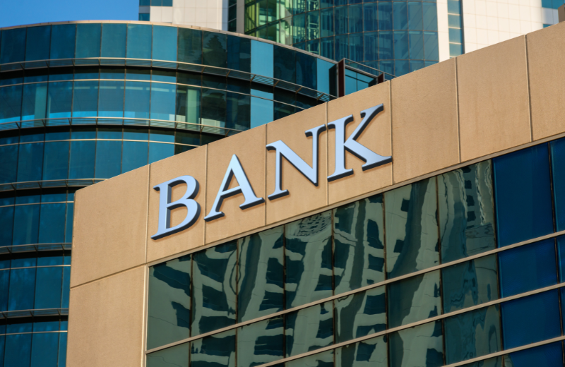 bank facade
