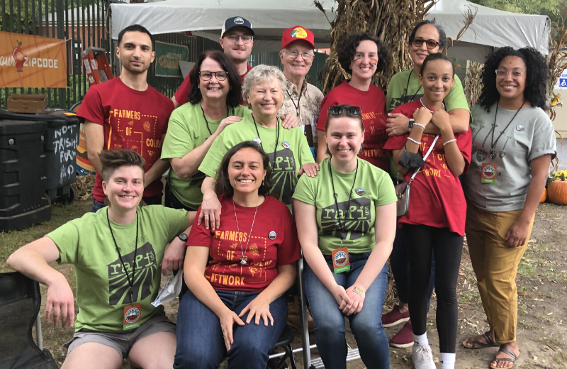 RAFI-USA staff at Farm Aid